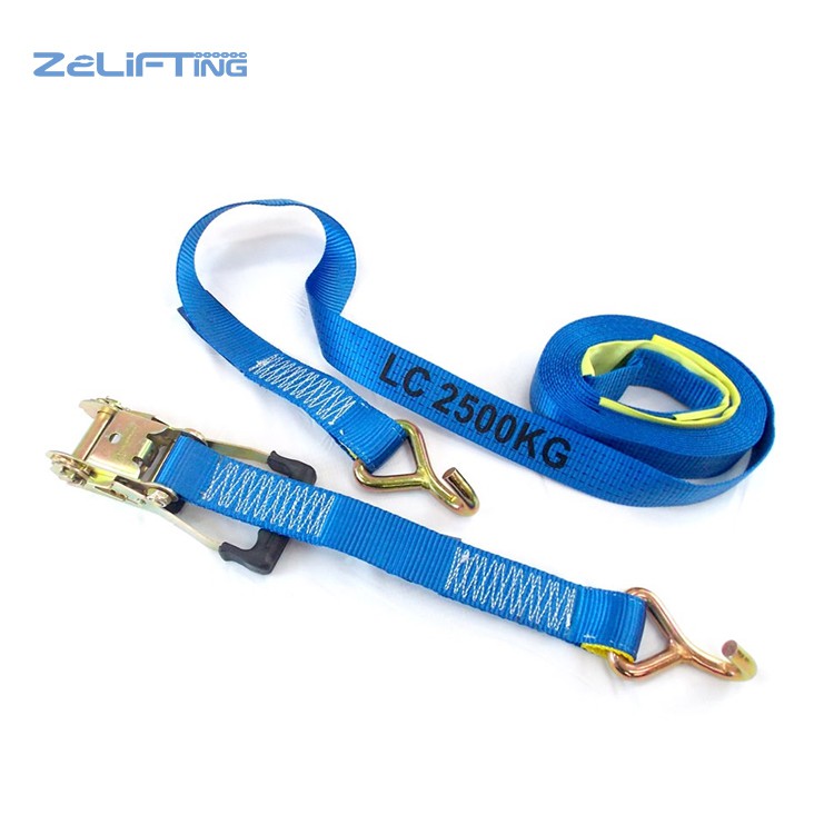 2'' Ratchet Tie Down Med J-krok