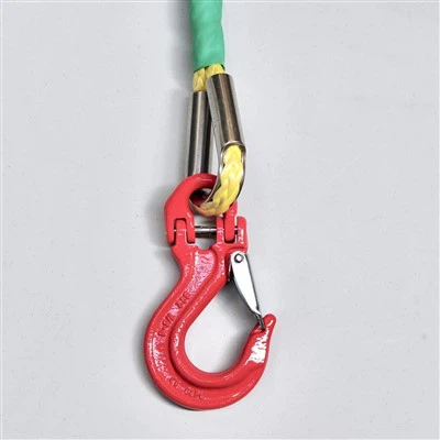 G80 Sling Winch Hook med halv hammerlock